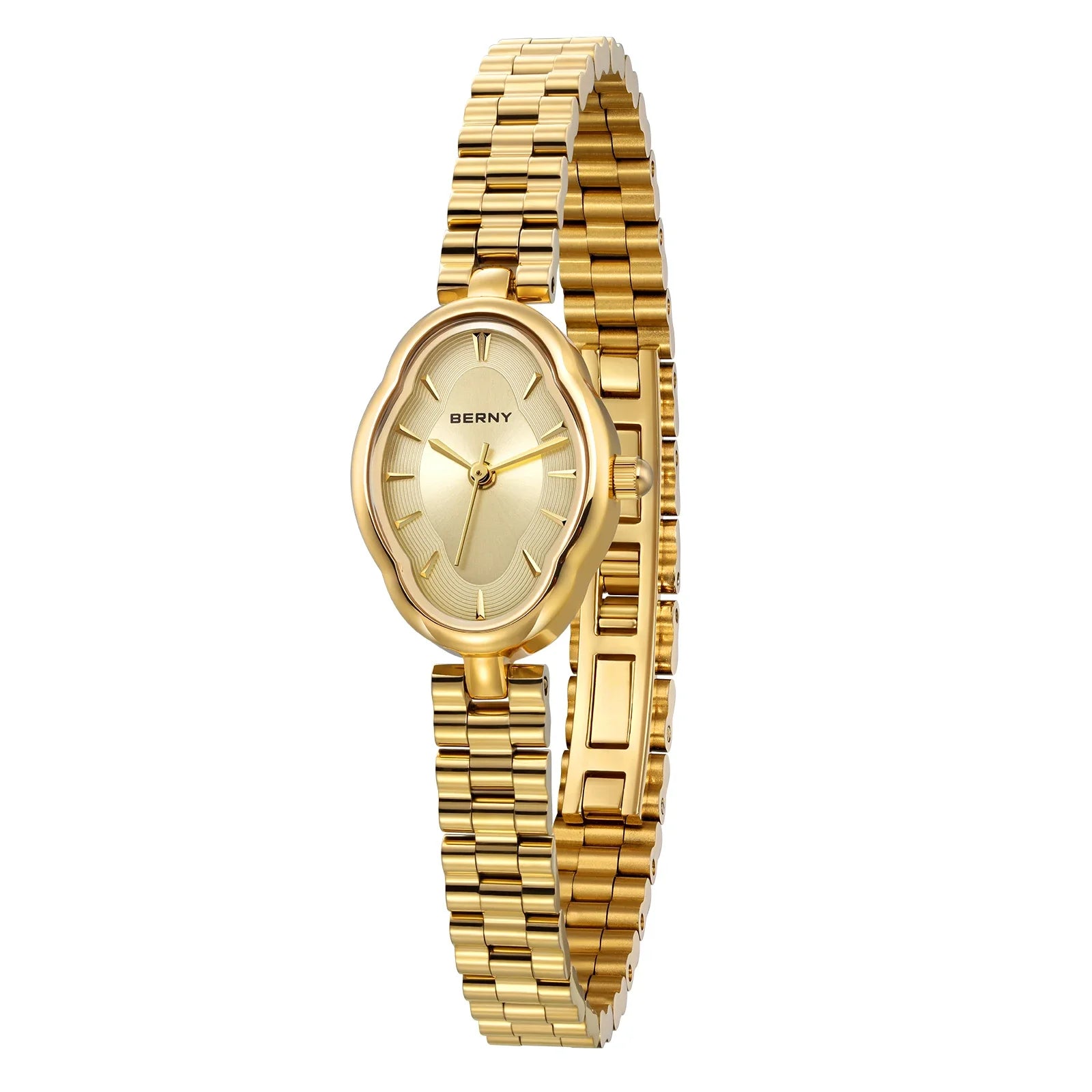 BERNY Wristwatch Gold Quartz Vintage